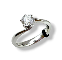 Anillo Recarlo Mujer in Oro blanco Diamante R01SO028/018-13